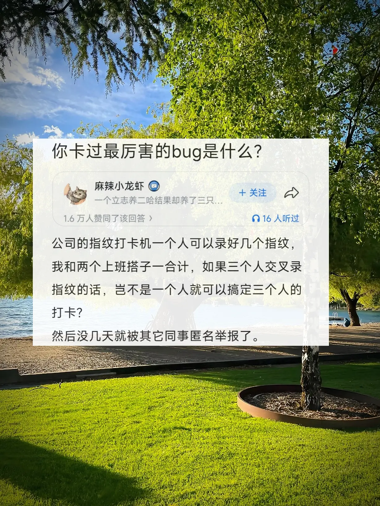 你卡过最厉害的bug是什么
