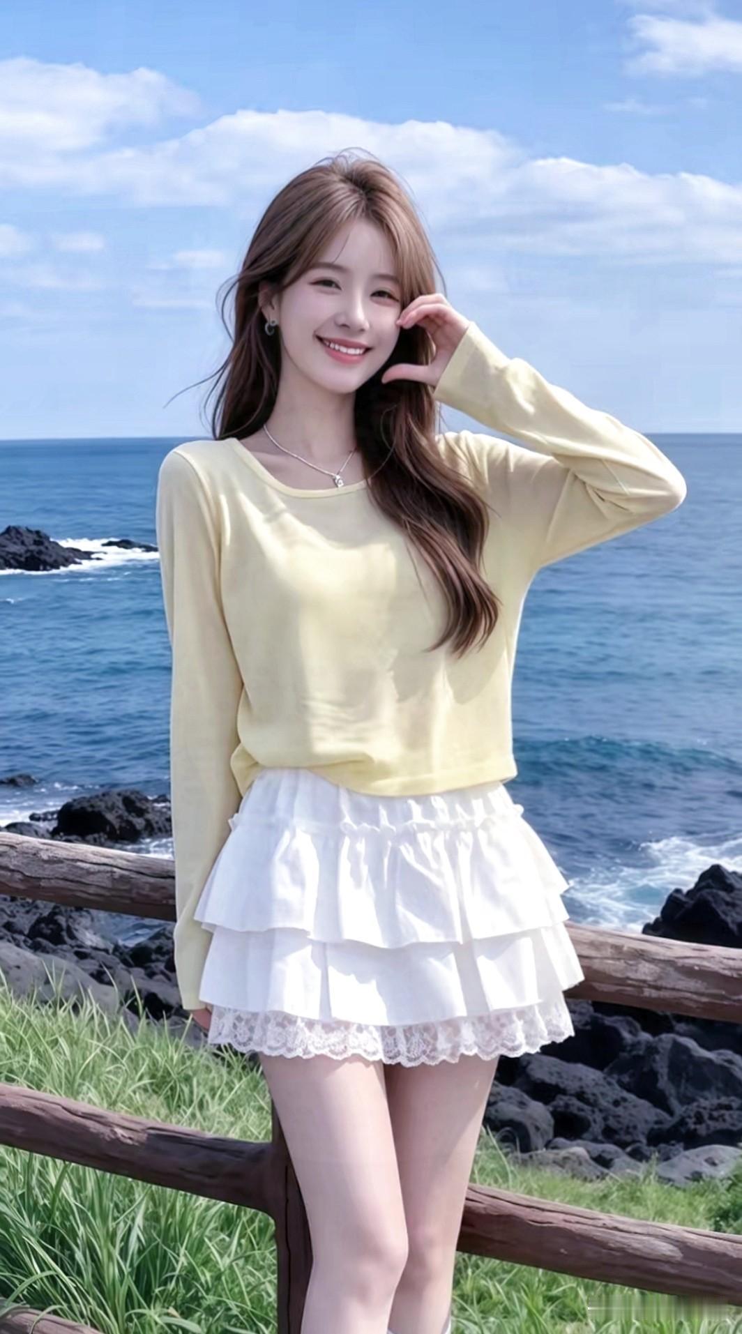 海风是免费的，快乐也是。把烦恼丢进海里，让浪花带走所有不开心。分享唯美的美照海边