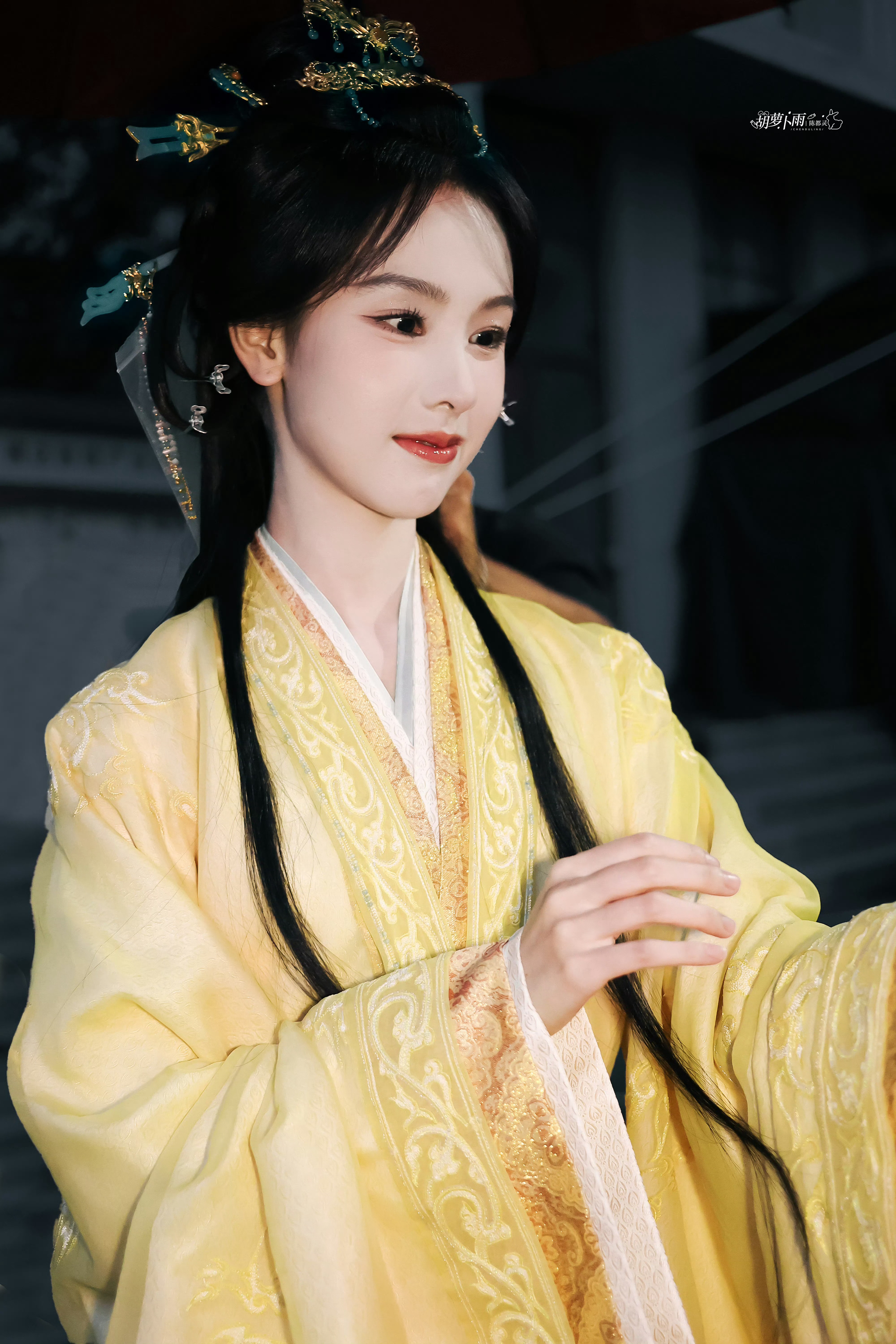 哇！好一个软糯糯的黄衣陈都灵《翘楚》楚朝​​​