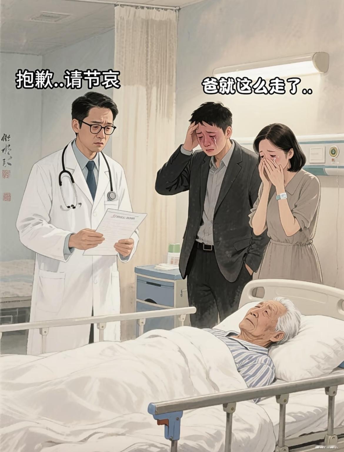 半吊子医生误诊，老父亲被误判S了[红脸笑][打脸]