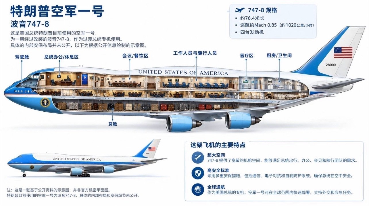 空军一号：世界上最著名的“总统专机”，到底有多厉害？​
