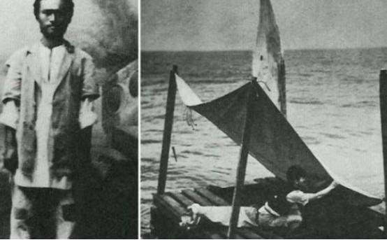 1942年，一个中国小伙掉入北大西洋，靠喝鸟血、吃鲨鱼撑了133天，一架路过的货