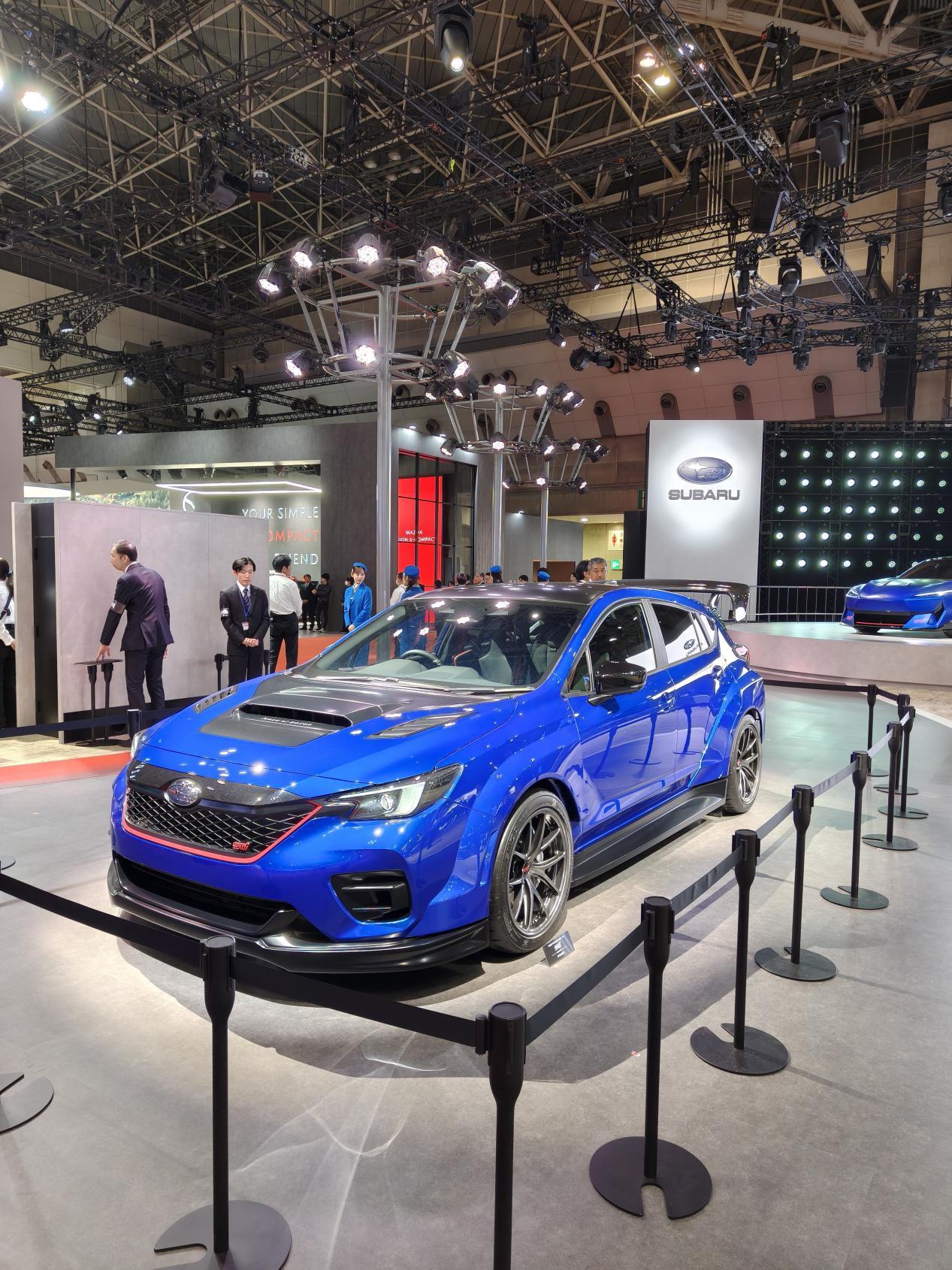 实拍斯巴鲁PERFORMANCE-BSTI概念车：传奇随时可以复活，无奈量产成