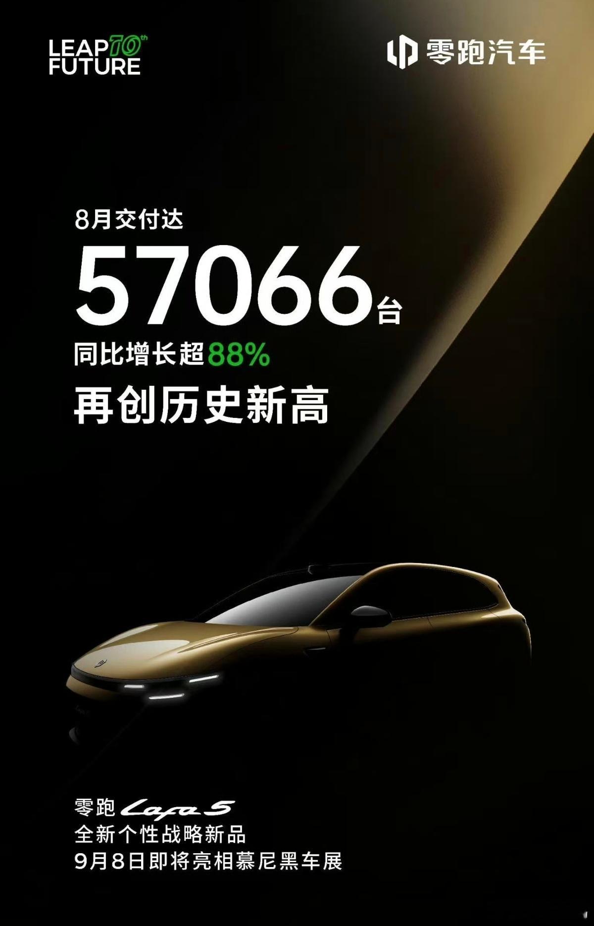 其他几家蔚小理啥的忙的打架，理想销量也一般，现在是零跑在偷偷的发大财，一个月交付