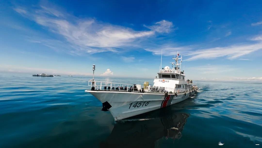 海警14518艇和34526艇，均为新型031执法艇：​​​