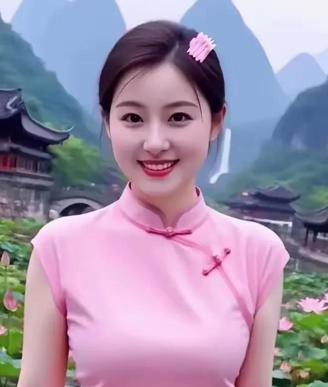 娇柔粉妆玉脂凝，仙姿婀娜裙娉婷。清纯如雪谁不爱，………………【青梅竹马姻