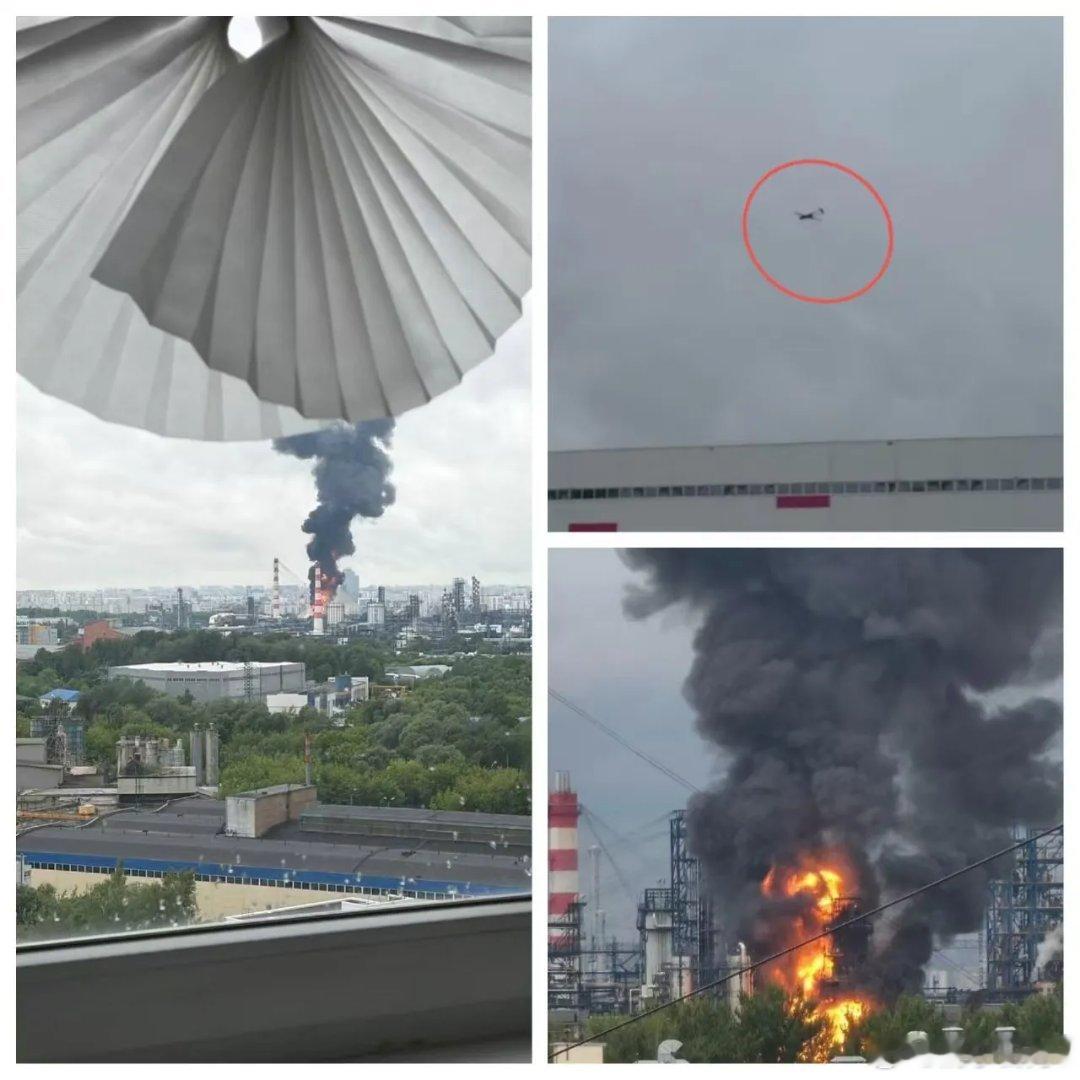 前一天俄军出动30枚导弹突袭基辅，没想到还没过24小时，乌军远程无人机直接奔袭莫