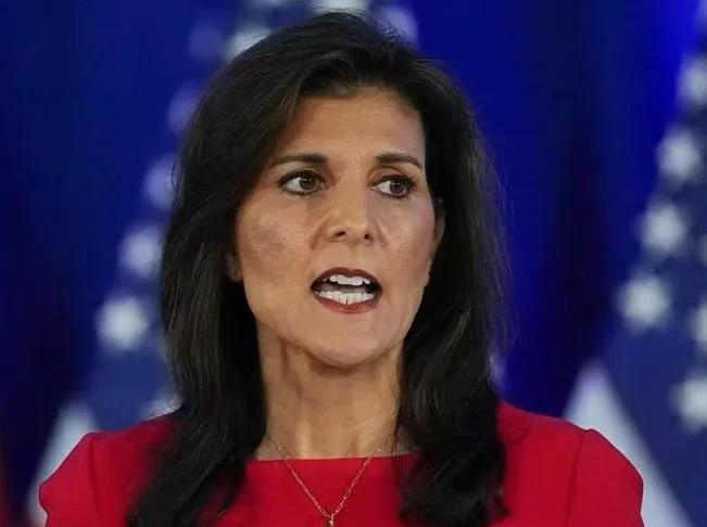 美国前驻联合国大使尼基·黑莉（NikkiHaley）声明支持印度对巴基斯坦发动