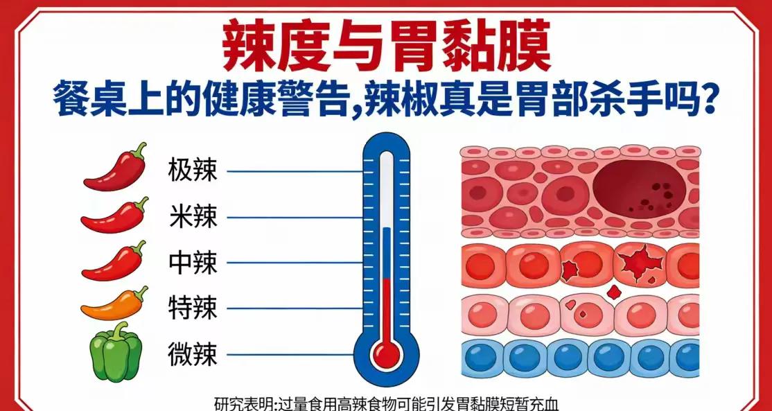 爱吃辣与胃癌：餐桌上的健康警告，辣椒真是胃部杀手吗？一口辣椒一口饭，数百万人