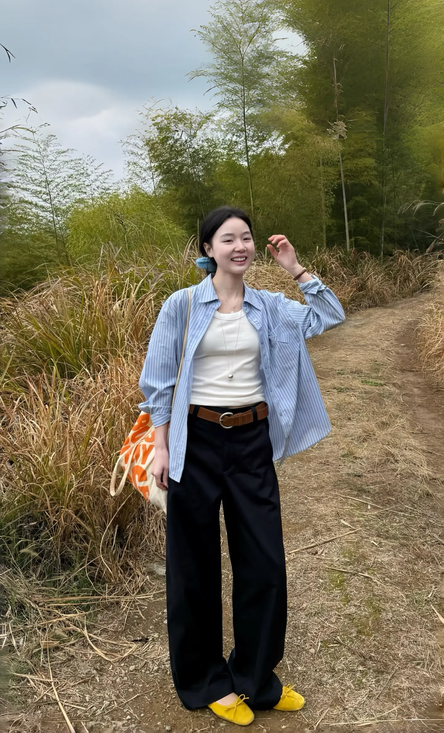 开春搭配 申请加入春天氛围感穿搭 衬衫穿搭 韩系穿搭 时尚休闲穿搭