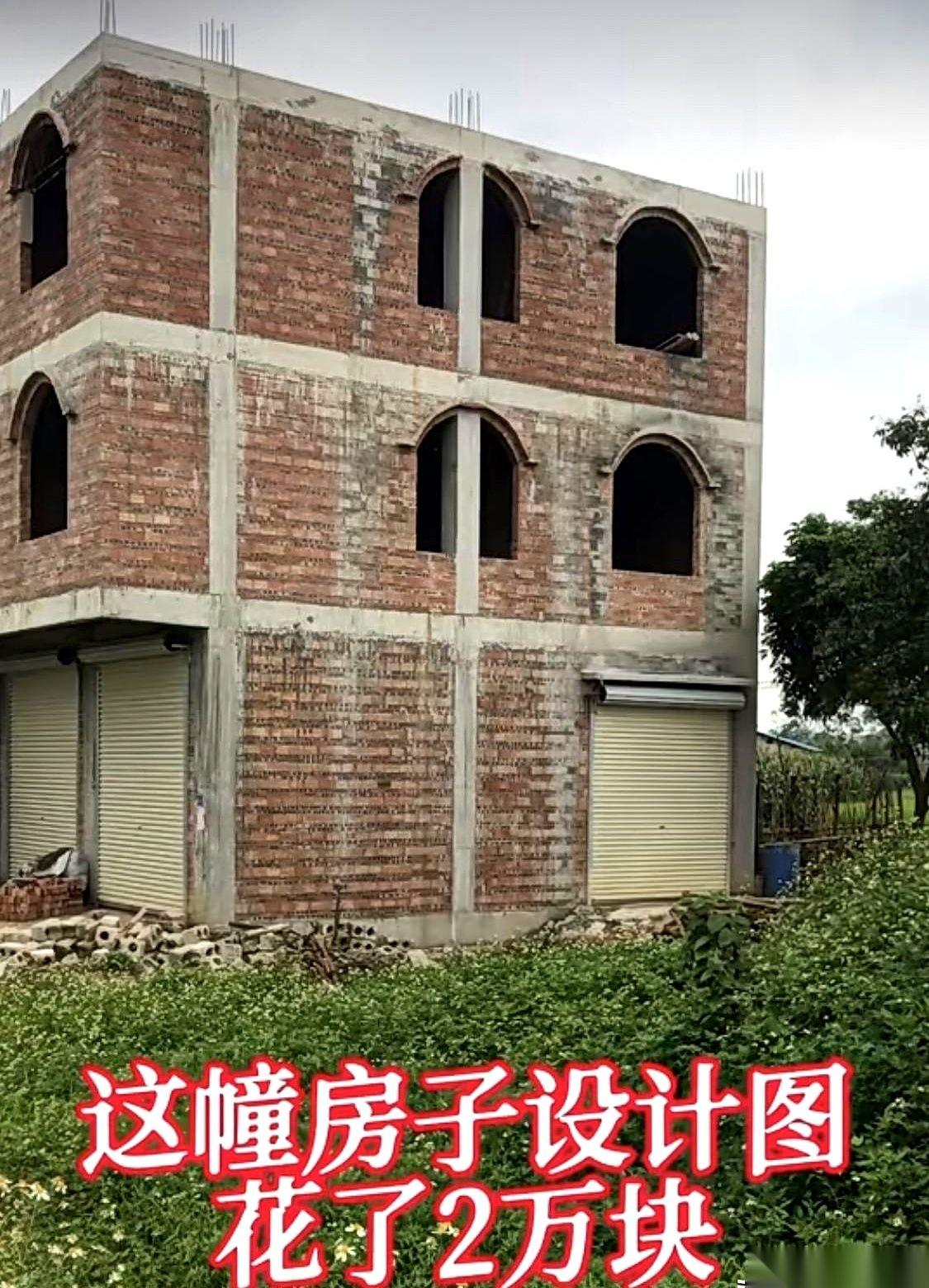 两万块。就为了一张图纸。在农村，盖个房子的图纸。我不是说不值。如果这两万