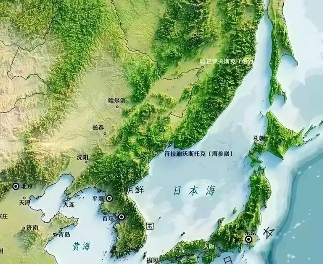 一旦中国决定动手教训日本，战机、导弹从东北方向，需要经过朝鲜或俄罗斯的防空识别区