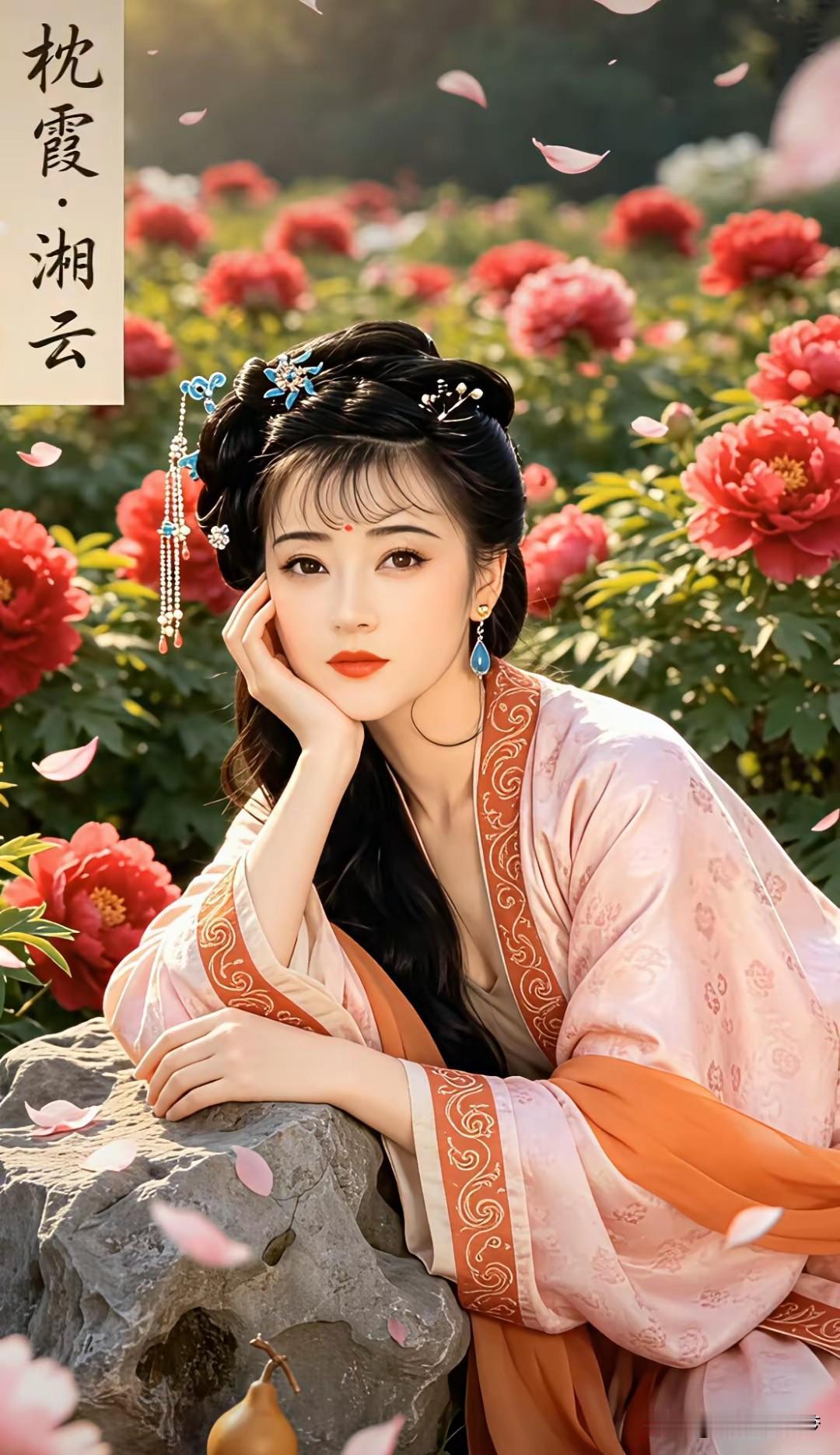一场幽梦同谁近，千古情人独我痴。