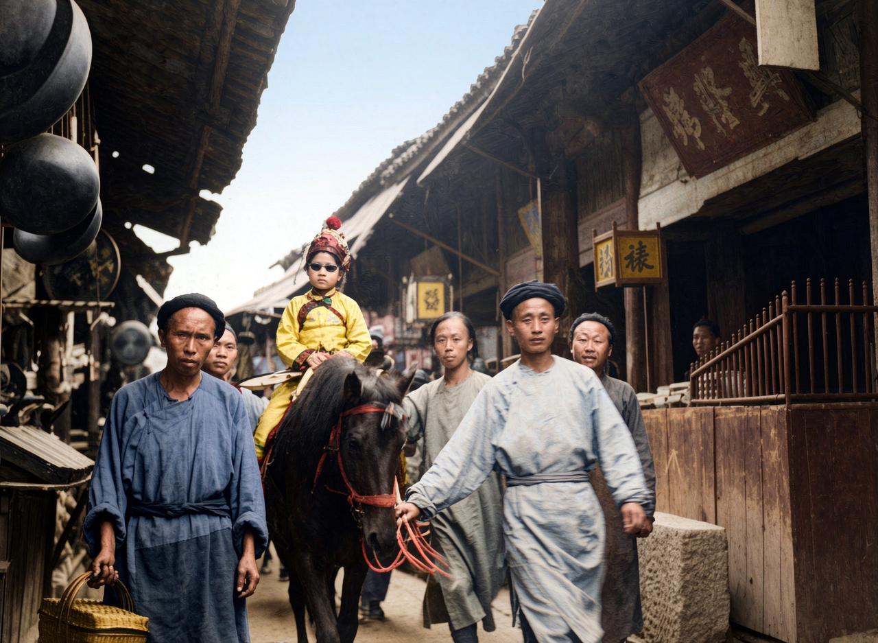 1909年的四川叙府（今宜宾）街头，一名少年端坐于高头大马之上，身旁簇拥着数名成