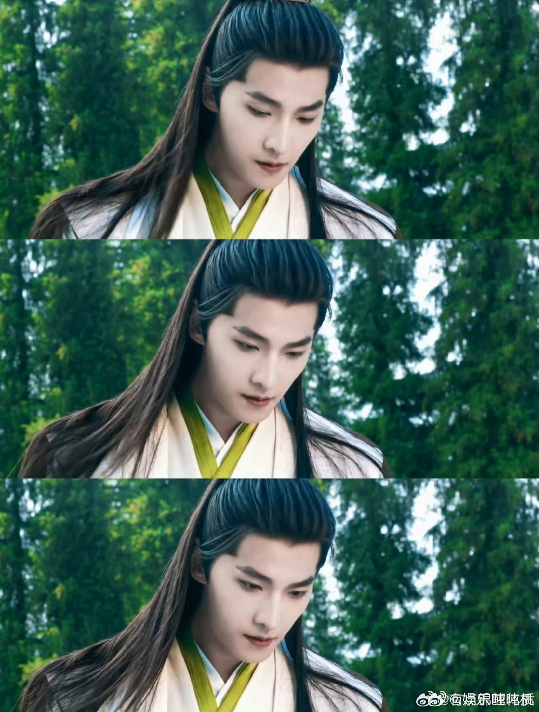 杨洋好像明媚的草木系仙子杨洋的颜值真没上限，看他演的韩立在百草园浇花，阳光洒在