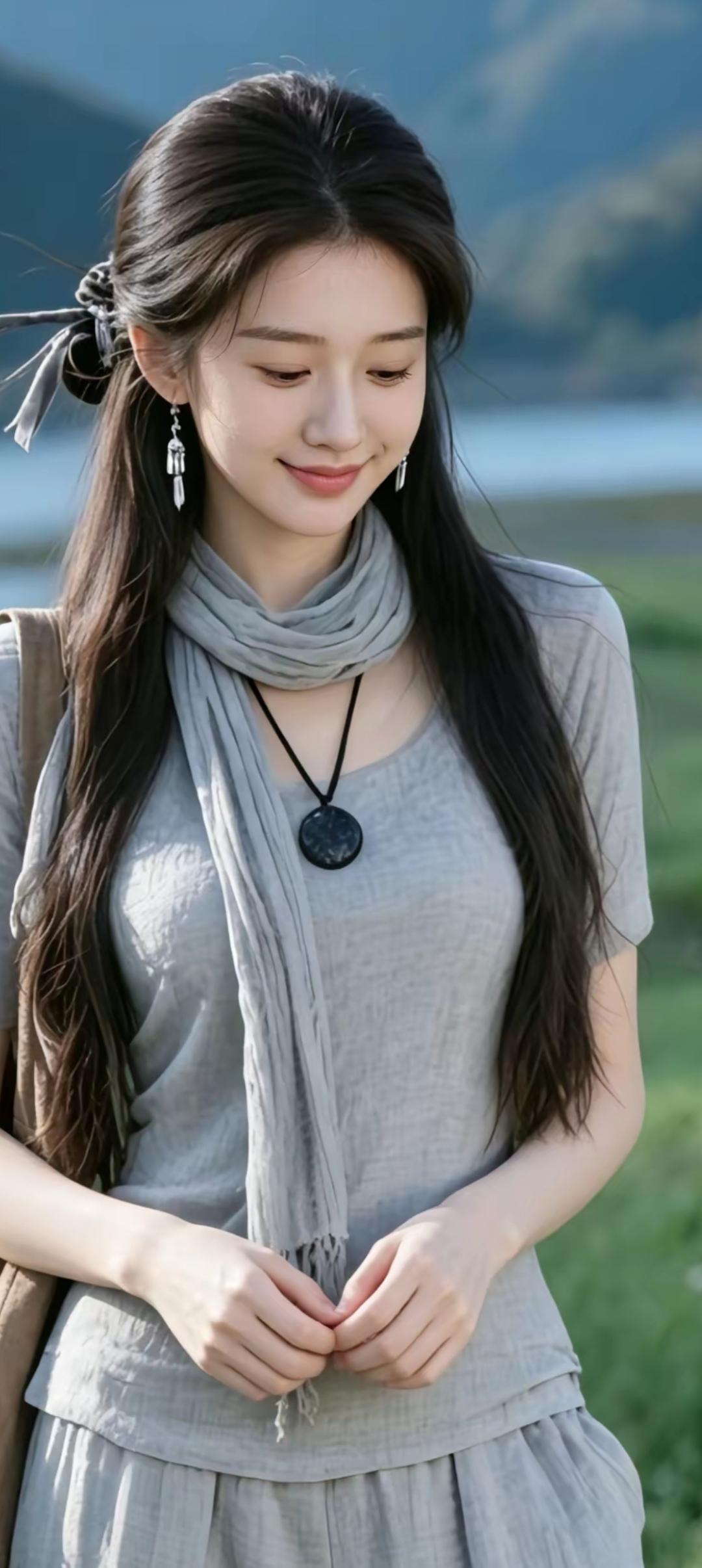 在湖畔漫步，感受大自然的宁静与美好。