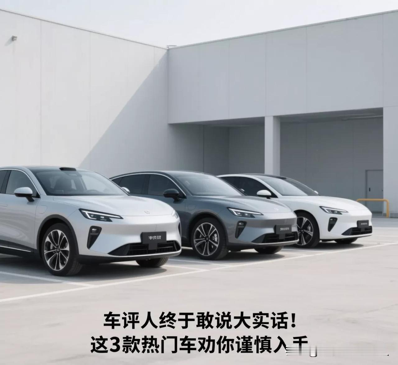 车评人终于敢说大实话！这3款热门车劝你谨慎入手最近车圈大瓜不断，某网红车评