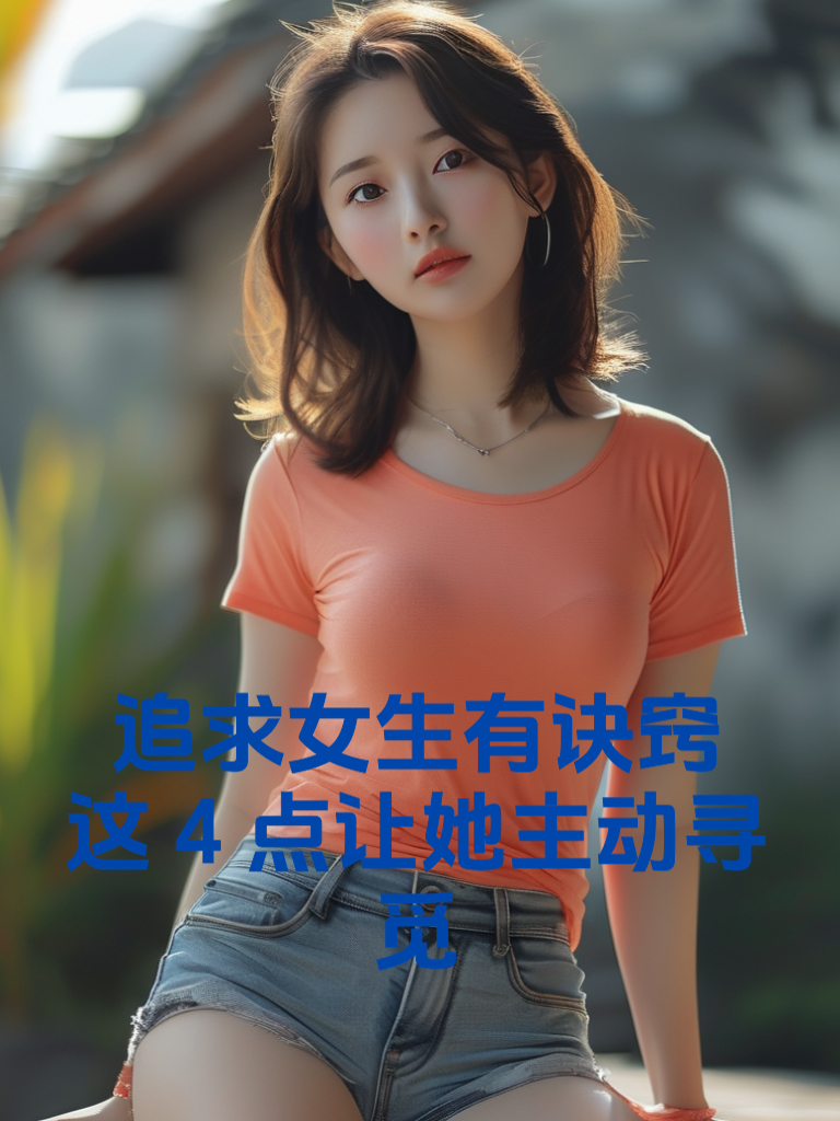 追求女生有诀窍，这4点让她主动寻觅