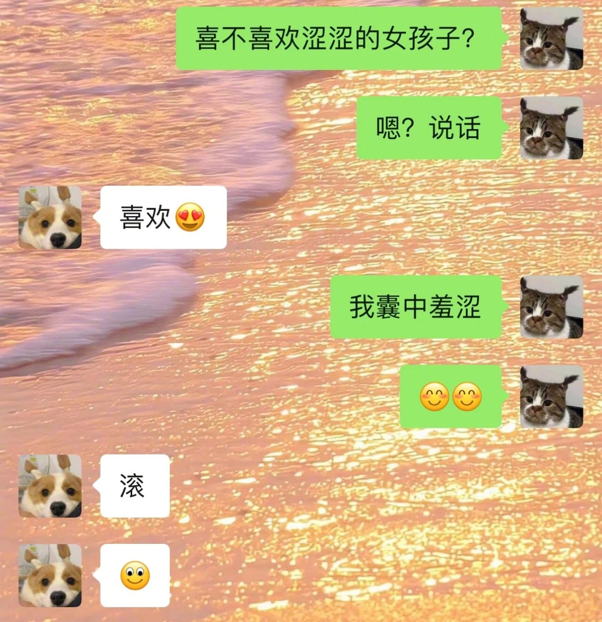 有个超有梗的女朋友是种什么体验​​​