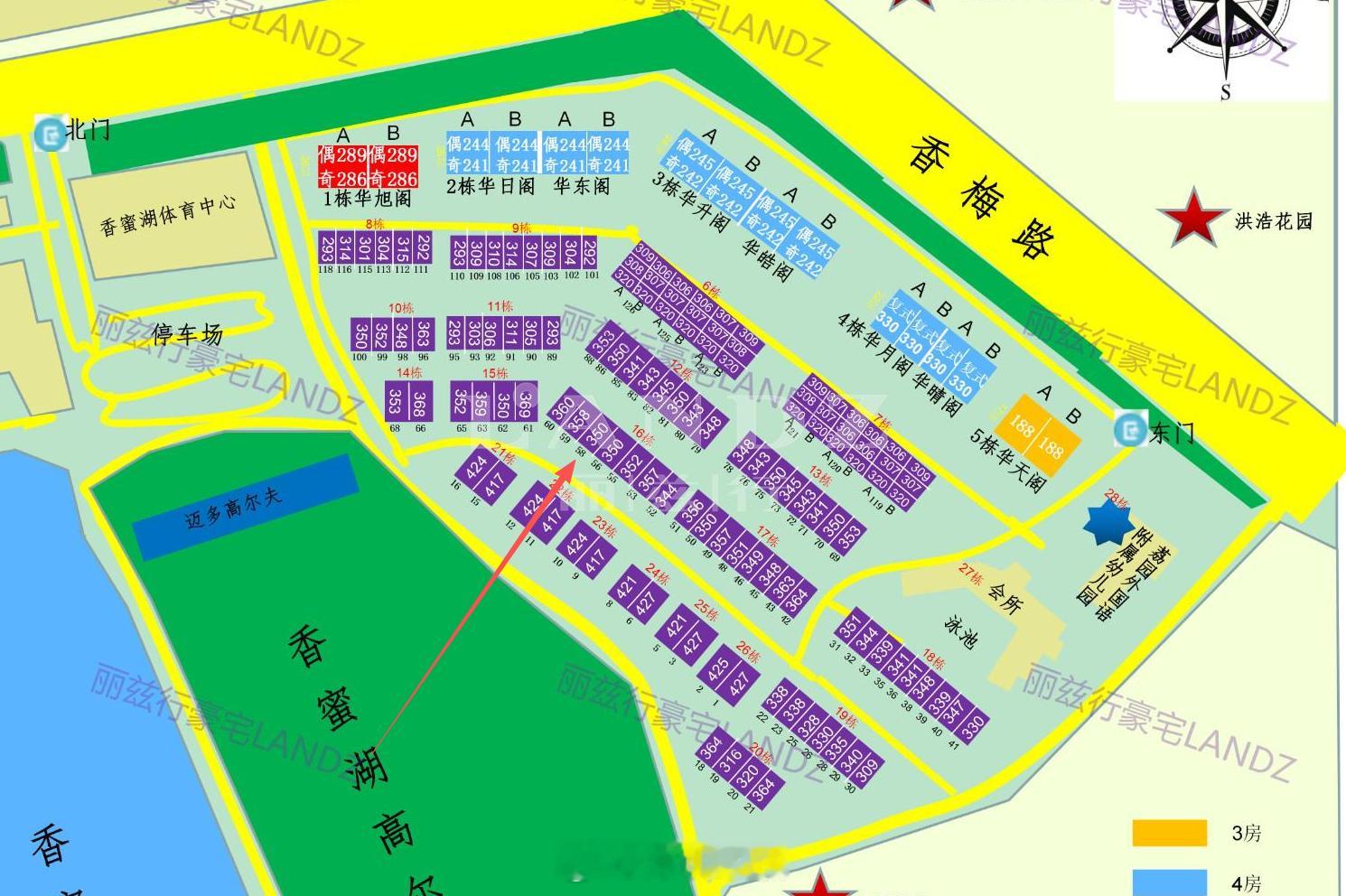 香蜜湖一号御园58号别墅350平，1.28亿成交。深圳
