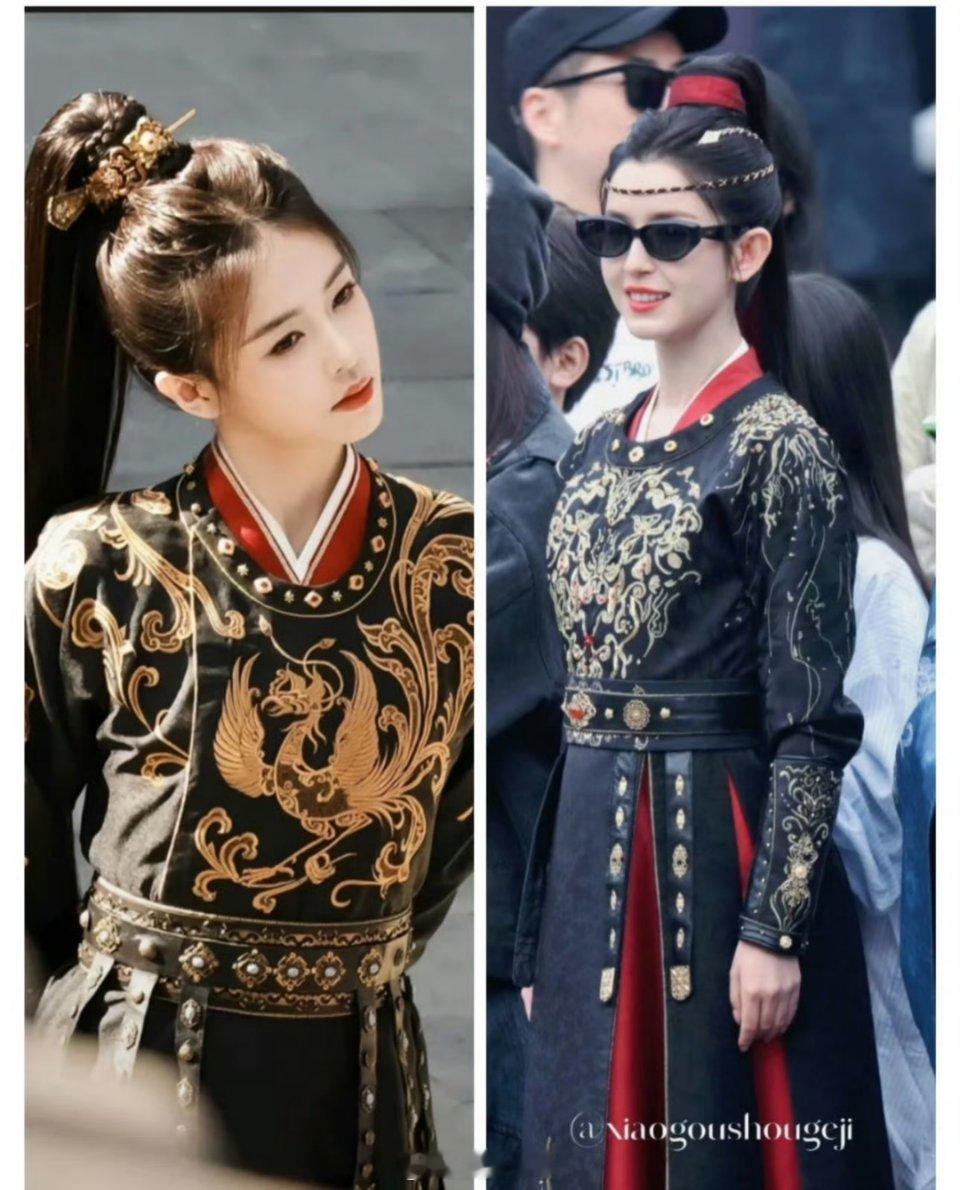 衣服像，发型也像​​​