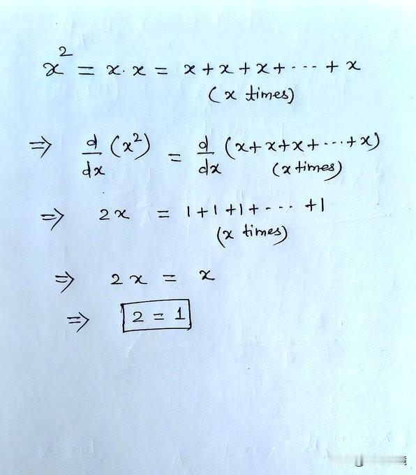 各位大师们，你们能找出下图数学计算上的错误吗