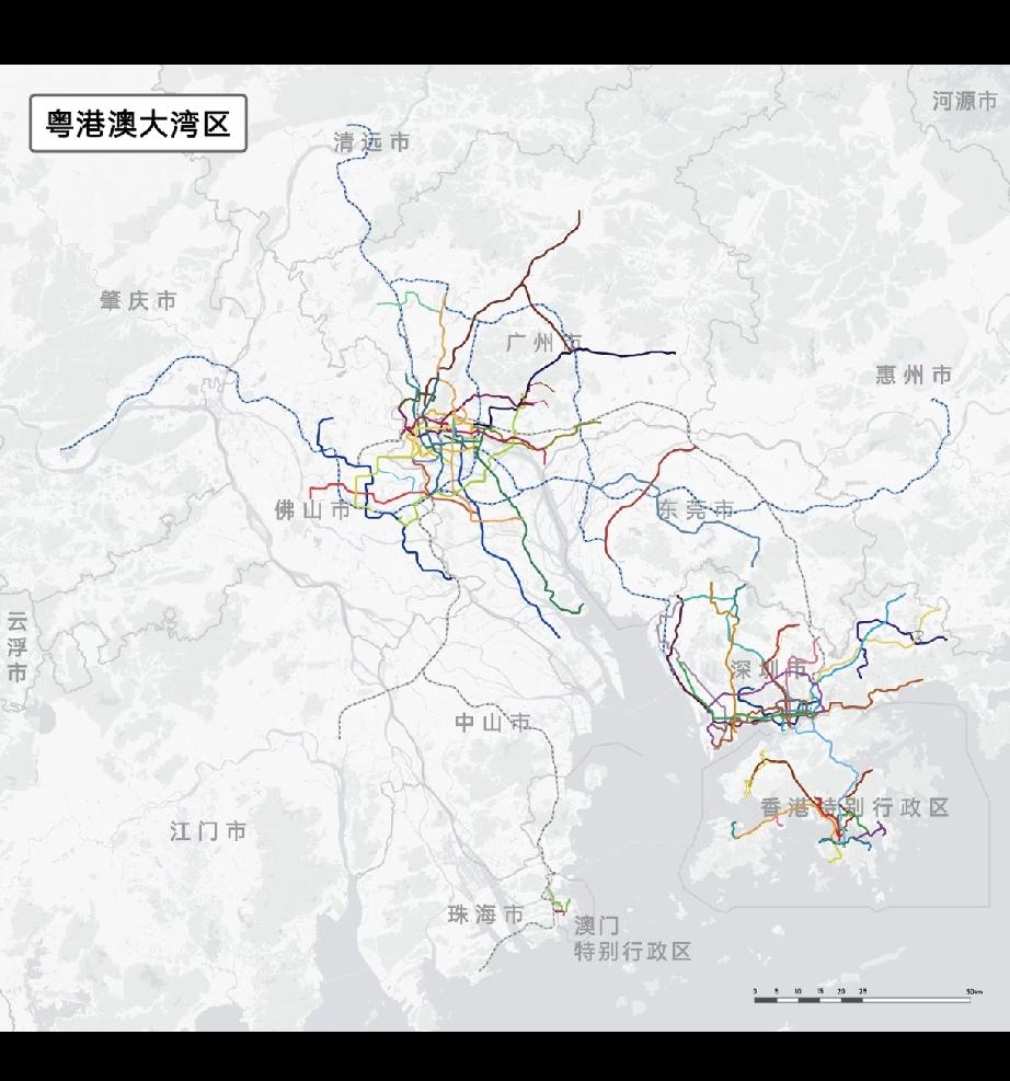 广东发展不平衡这事儿真是太明显了。就说珠三角，广深佛莞这四个城市简直是“扛把子”