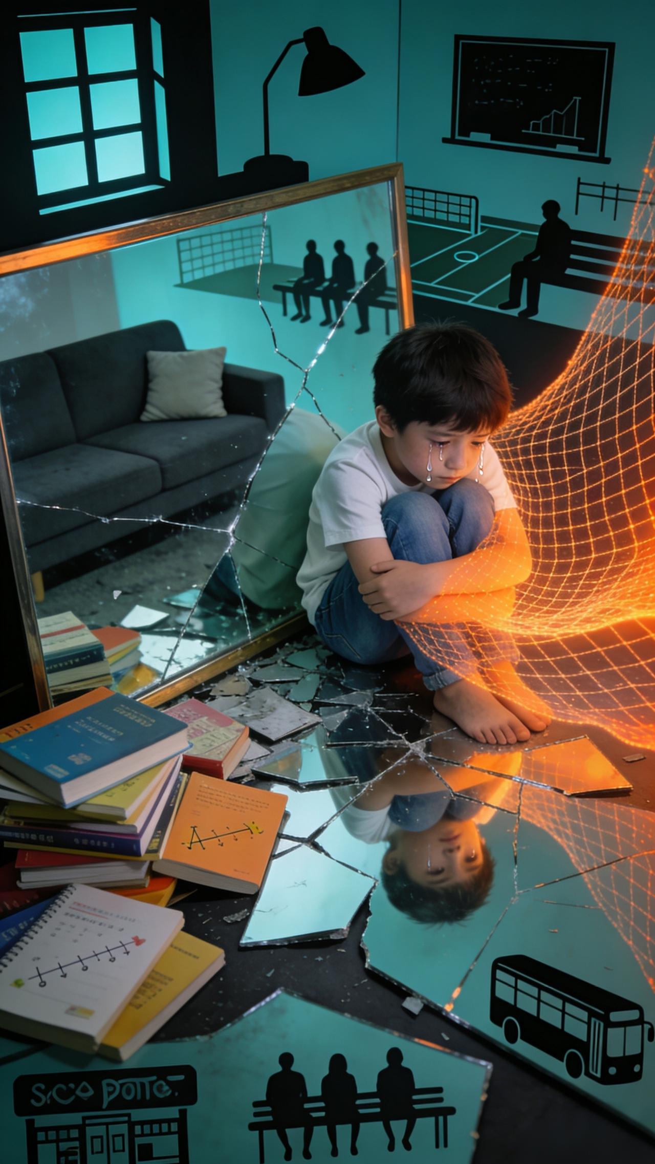 为什么越来越多的孩子患上了抑郁症？孩子抑郁背后，是全社会都该听见的警报最近，