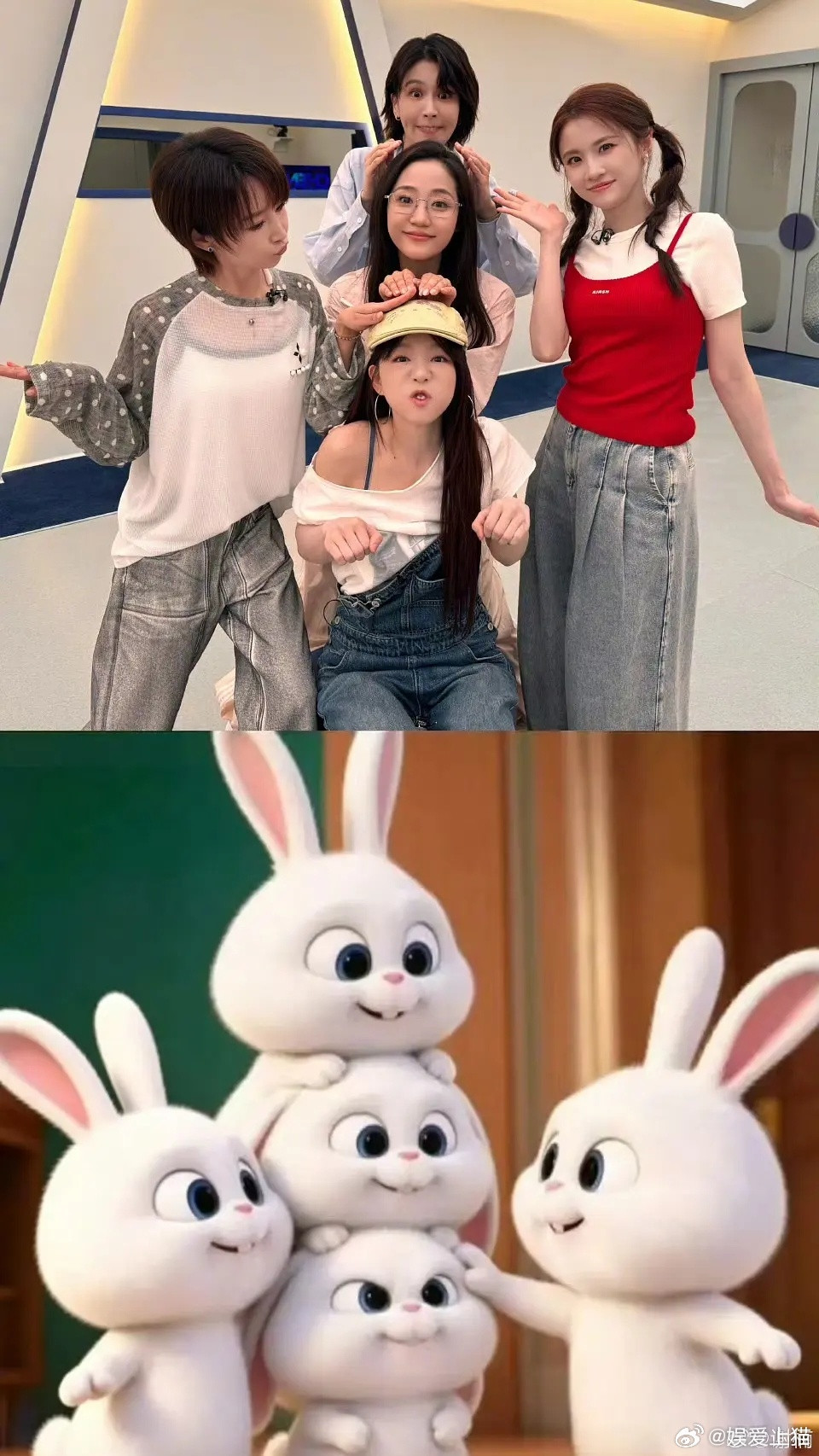 曾沛慈小组也太可爱了吧，简直就是萌兔