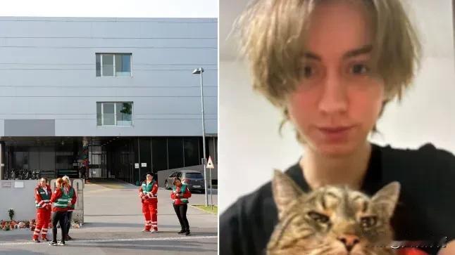 奥地利一学校，一名学生枪手首次枪杀同学奥地利最致命的学校枪击案嫌疑枪手首次被公