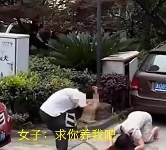 河南女子订婚后全职躺平被男友狠心赶走跪地哭求：别丢下我河南郑州，一对已