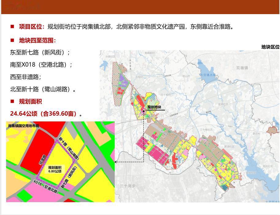 合肥市长丰县岗集镇要卖住宅用地了。岗集镇因为两大水库和生态农田等原因，导致了地势