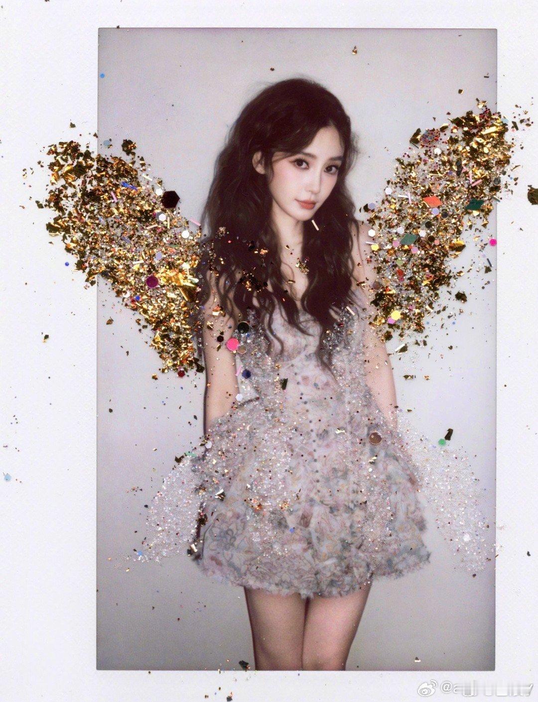 angelababy｜杨颖angelababy新年撕拉片🌸