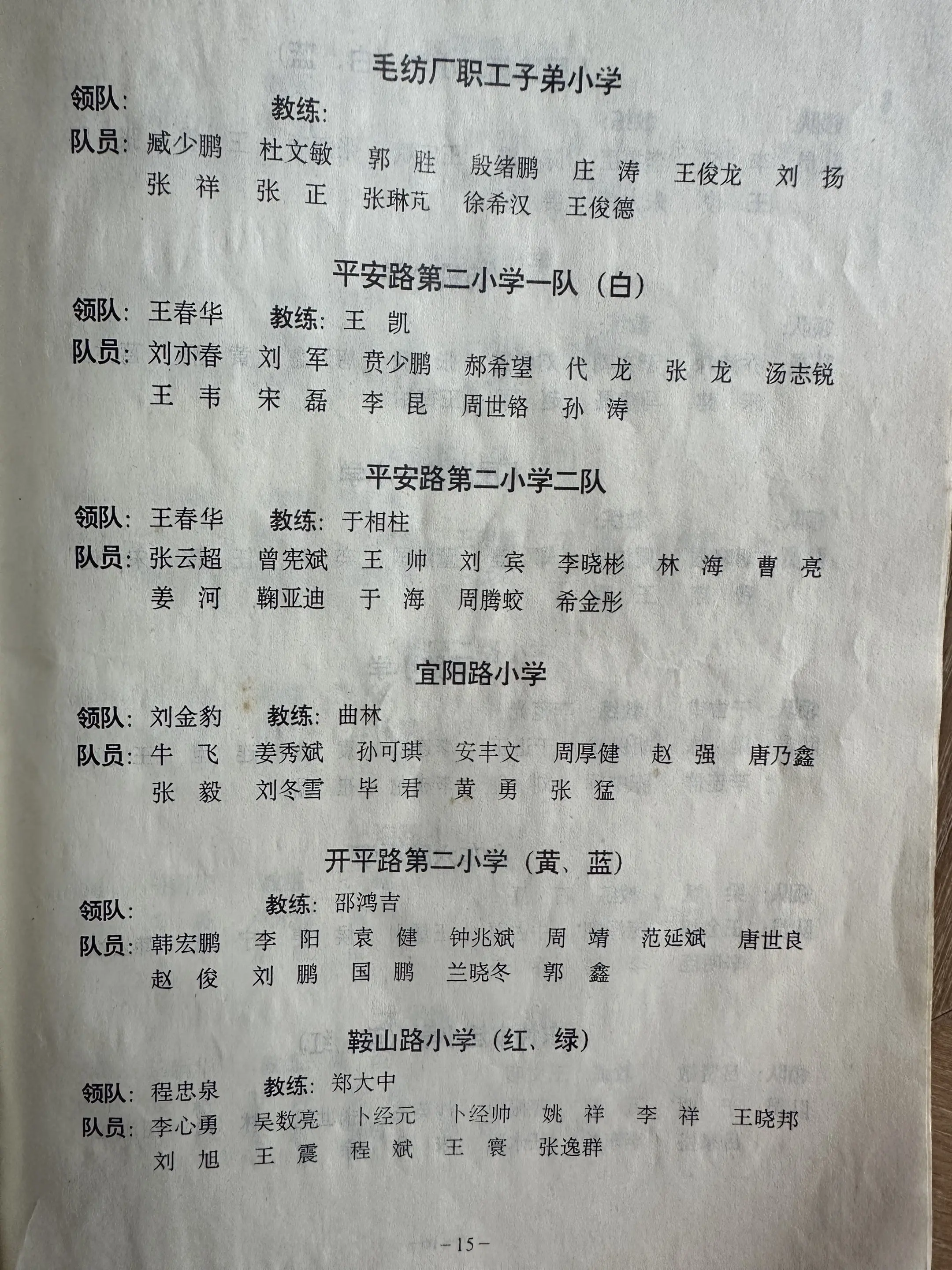重大历史发现！现年37岁的济南籍前国脚张琳芃，曾在1997年代表青岛毛...