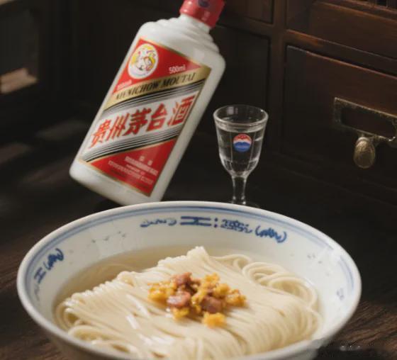 一杯茅台48元, “国酒”在3元面碗旁“坠落神坛”?