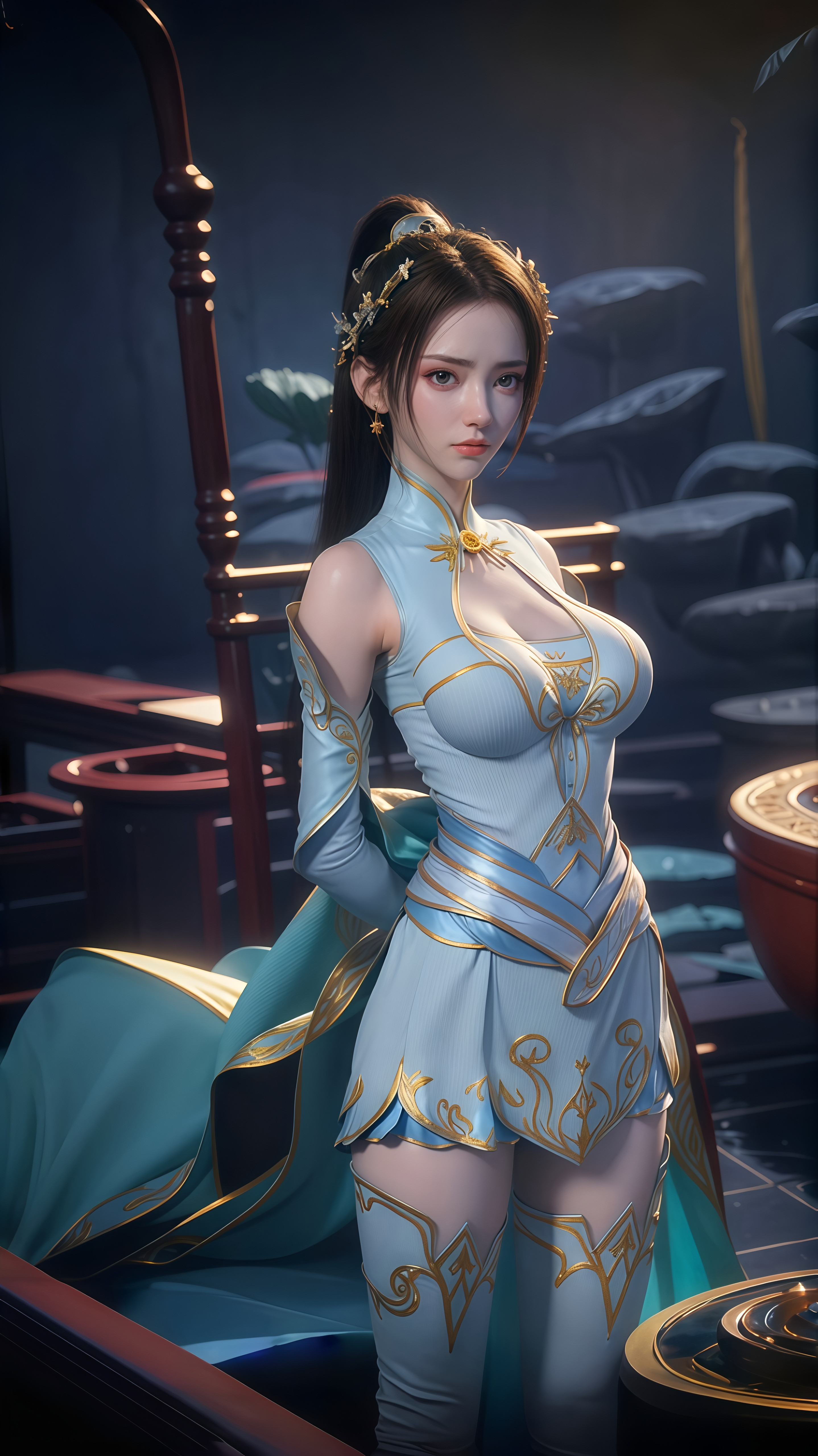 国漫女神壁纸绝美来袭：斗破苍穹纳兰嫣然，从天之骄女到沦落凡尘！
