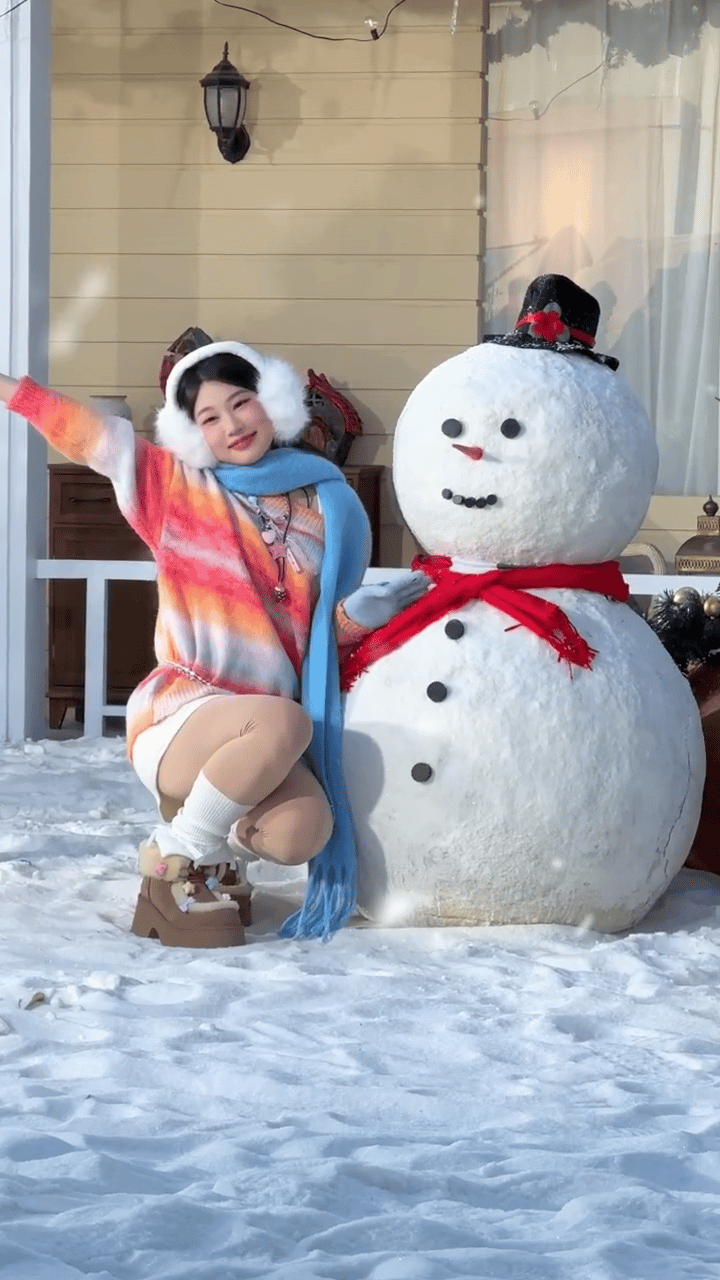 沈佳润特别的可爱，好萌呀