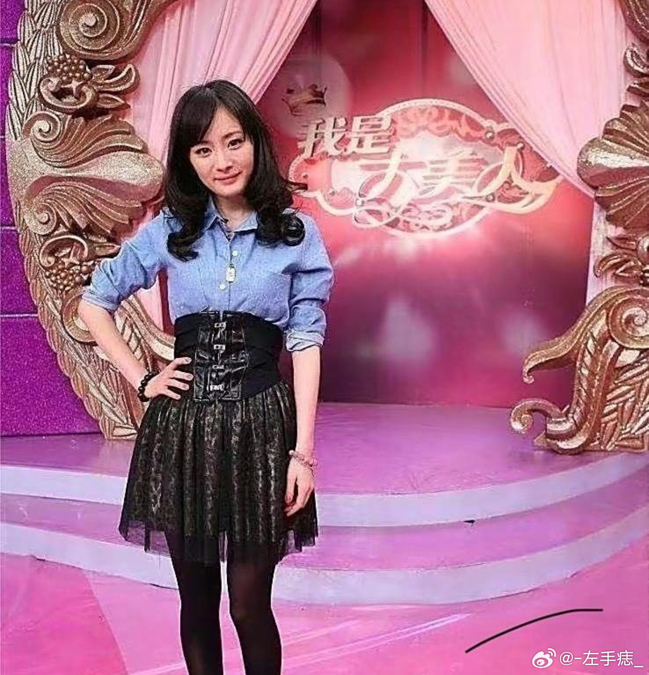 早期刚出道时的杨幂，很清纯又青涩啊