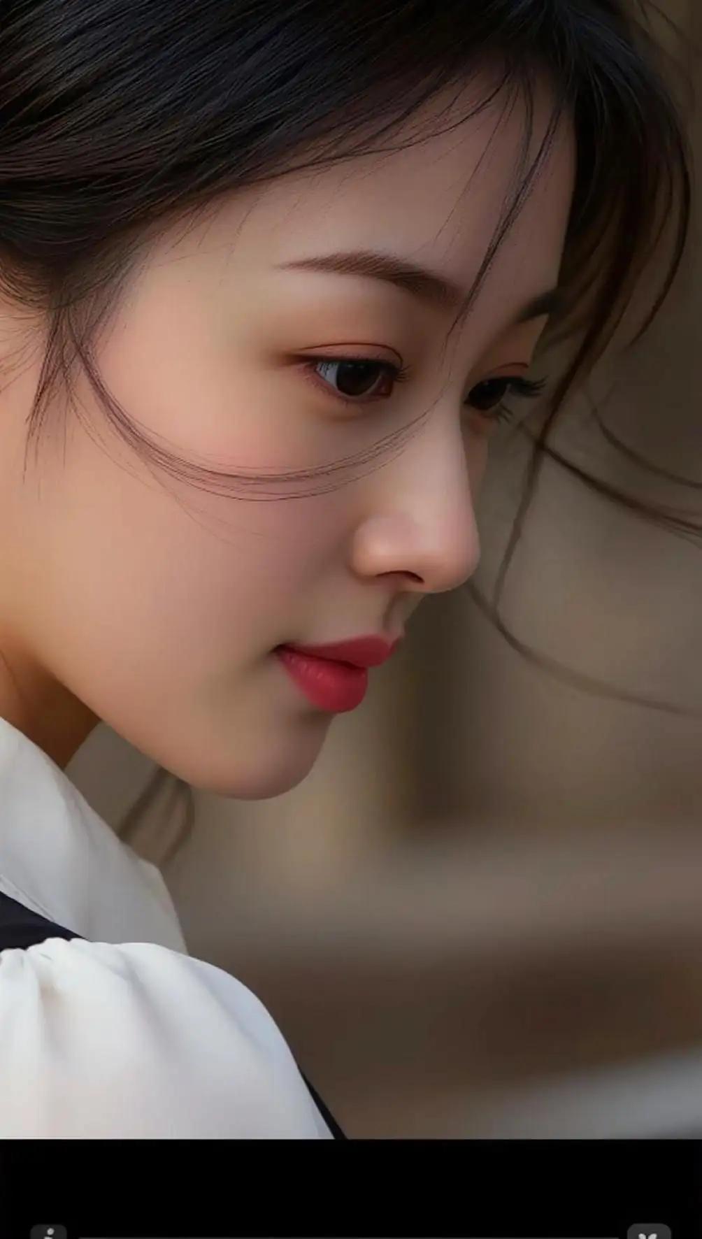 沉静的午后，轻抚发梢，感受时光的温柔。🍀🍎🌺