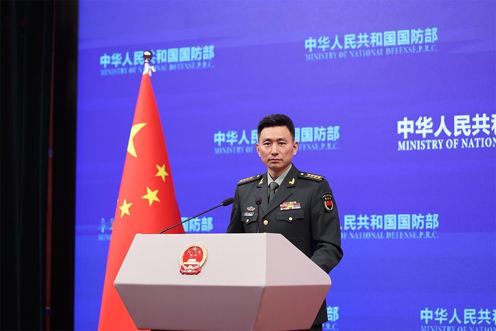 就在刚刚， 中国国防部郑重警告日本， 4月17日下午，国防部新闻发布会，