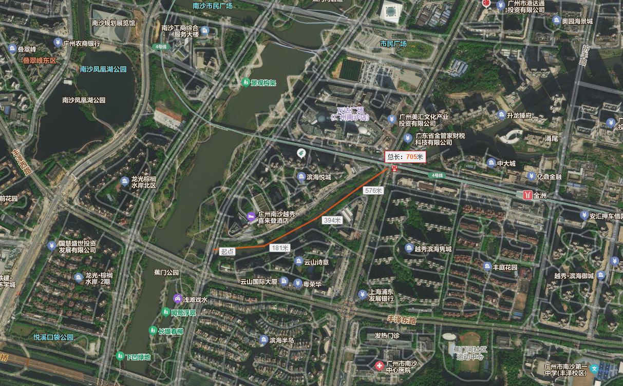 【金洲涌又来提升了？要打造现代岭南休闲商业水街】早前已经提升了一次不尽人意之后，