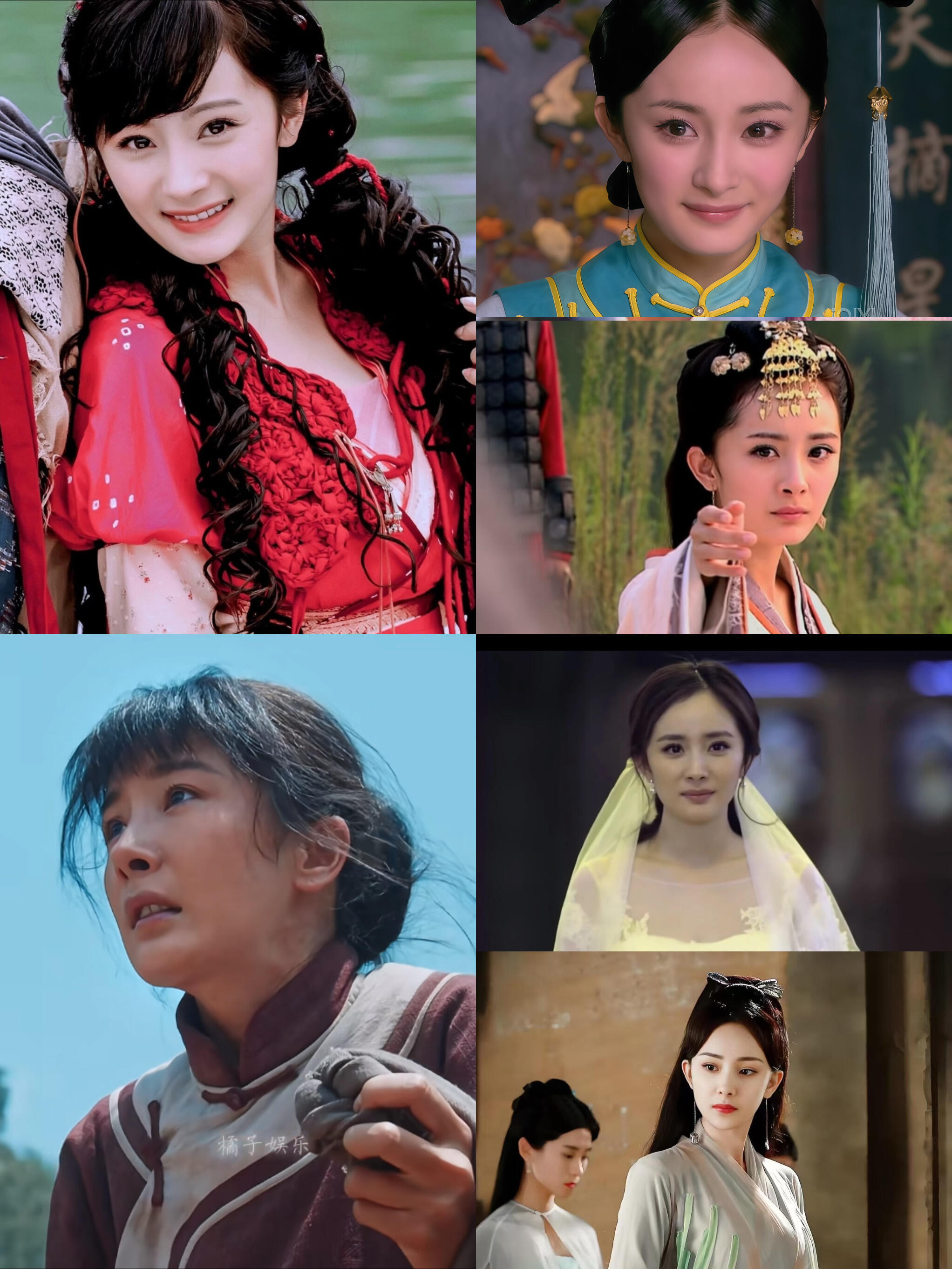 杨幂出道这么多年，真的每个赛道都闯过了，古偶，古装，现代，年代，玄幻更夸张的是，