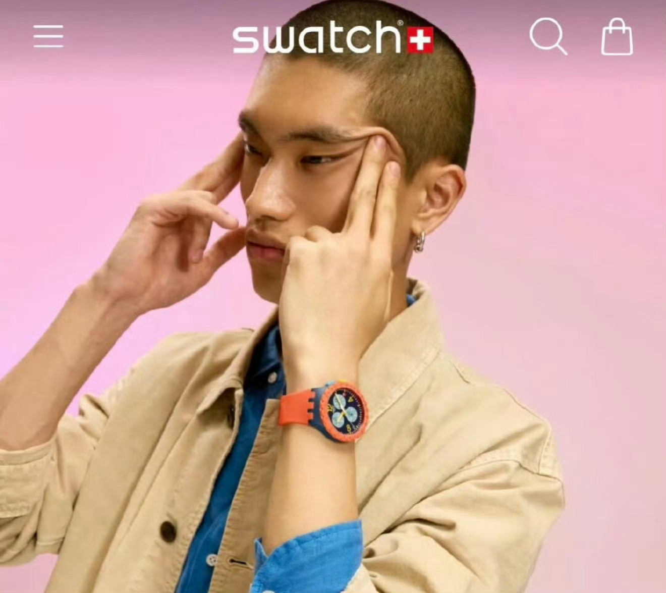 Swatch在中国市场已卖不动正常审美会觉得这样拍照好看么？？？很明显是知道含