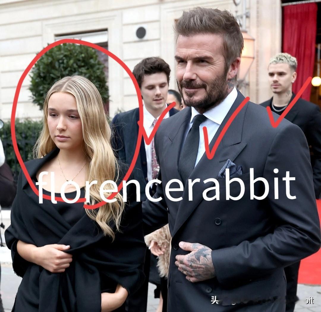 可怜的哈珀❗️自大布发表决绝声明以来，贝克汉姆一家该怎么办？难道要和儿子公开互怼