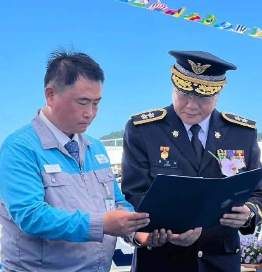 双方近期交手激烈！韩国新造3000吨级警备舰，目标直指中方海域月24日，韩国釜
