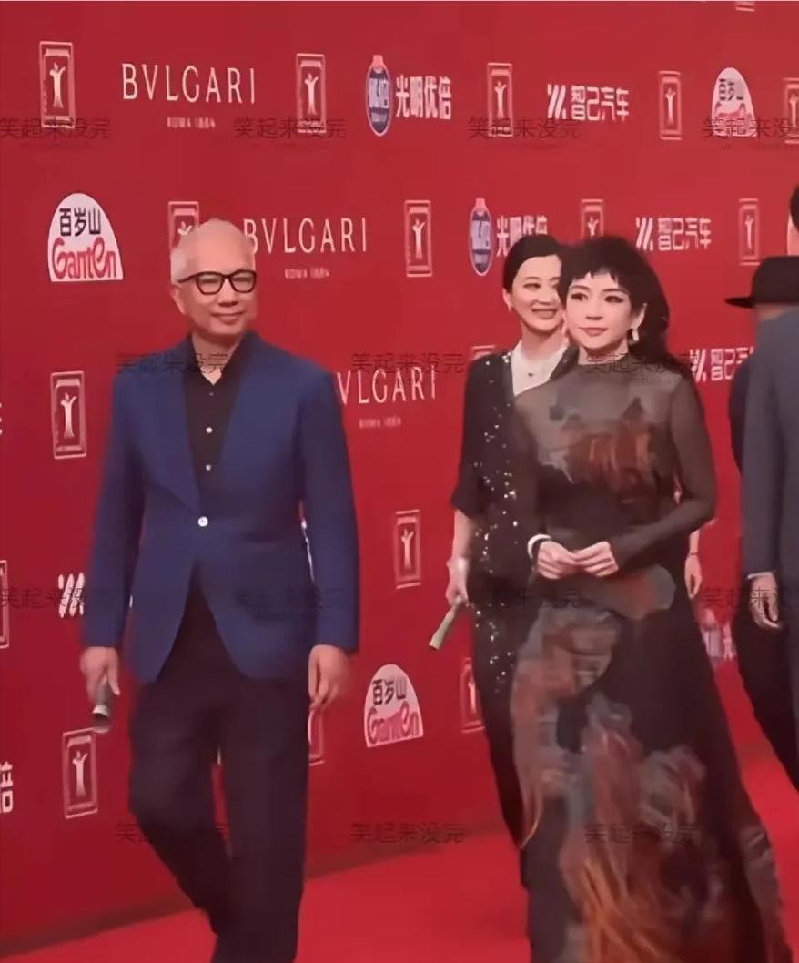 章子怡上哪都劲劲儿的，像个斗鸡一样。作为同班同学的梅婷这次给她做配角，反而是满脸