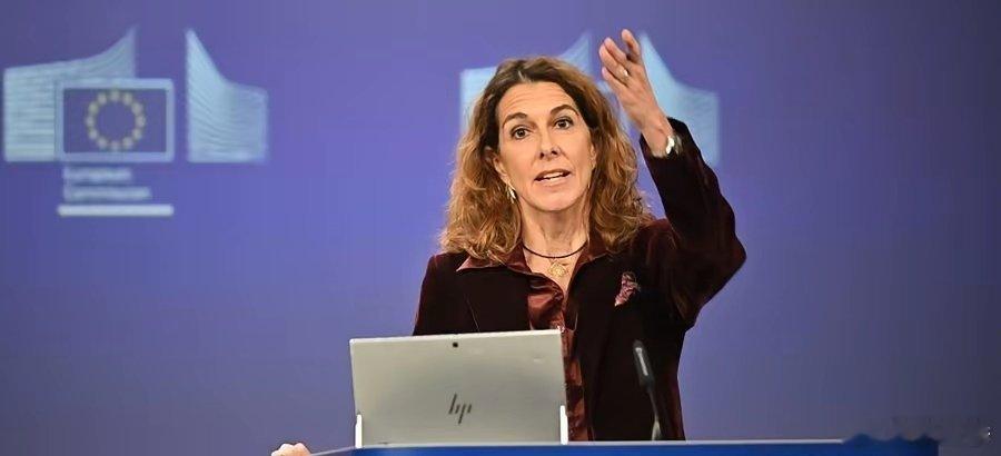 一位记者问以色列为什么不出钱重建加沙，结果……​在今天欧盟委员会的