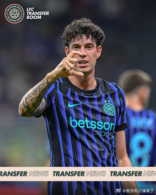 米兰体育报透露国际米兰愿意就亚历山德罗·巴斯托尼（26岁）接受超过6000万英镑