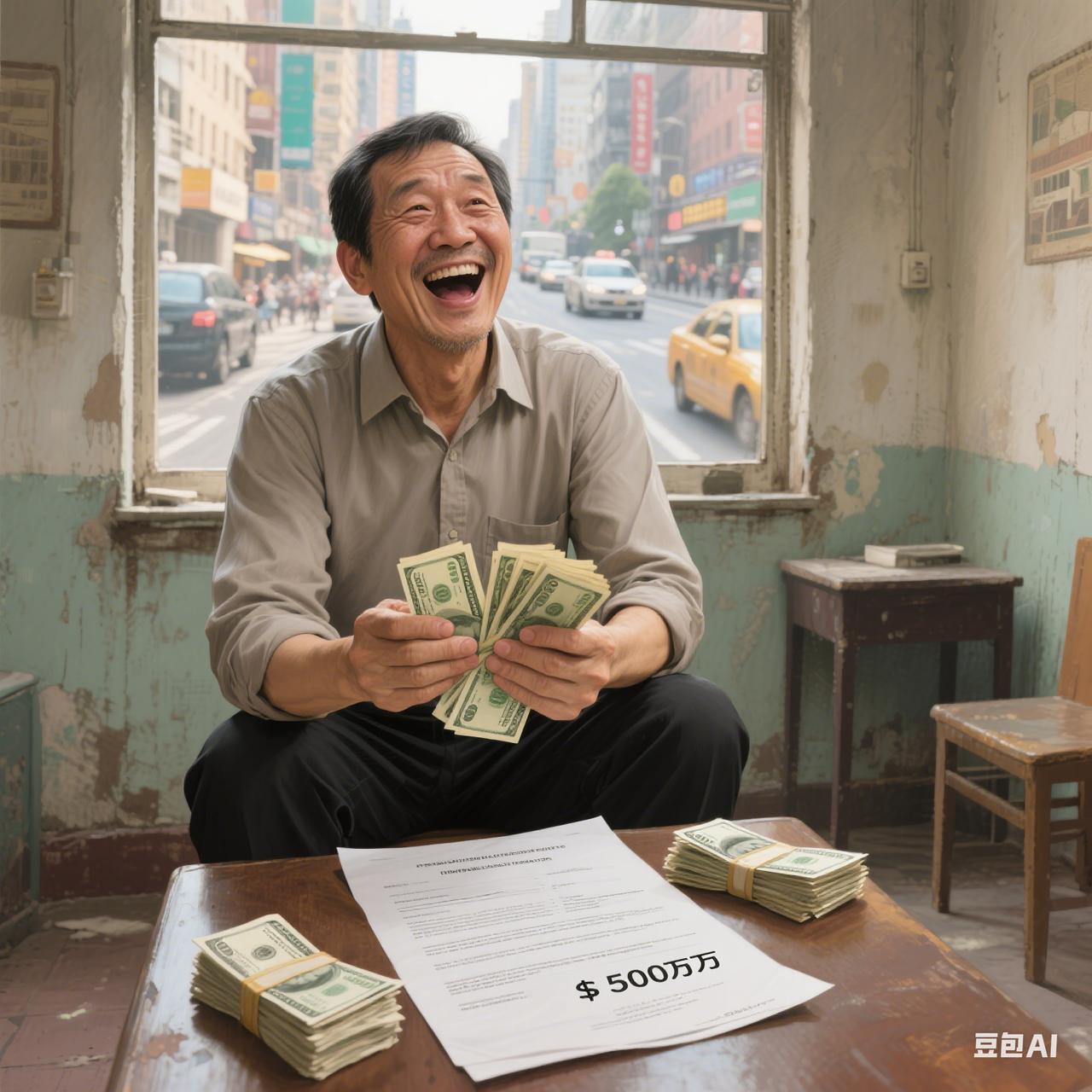 以前的楼市有个笑话，50万的房子住了10年卖给别人500万的时候你数着别人给你的