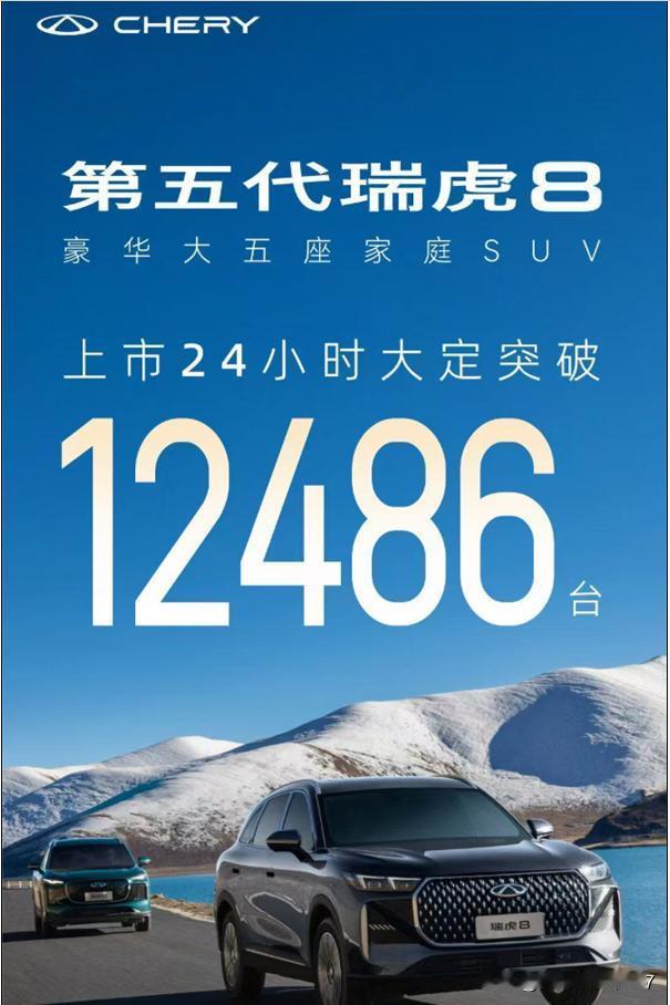 燃油车真的走向落寞了。前天上市的第五代瑞虎8，网友们都说性价比超级高，然而上市